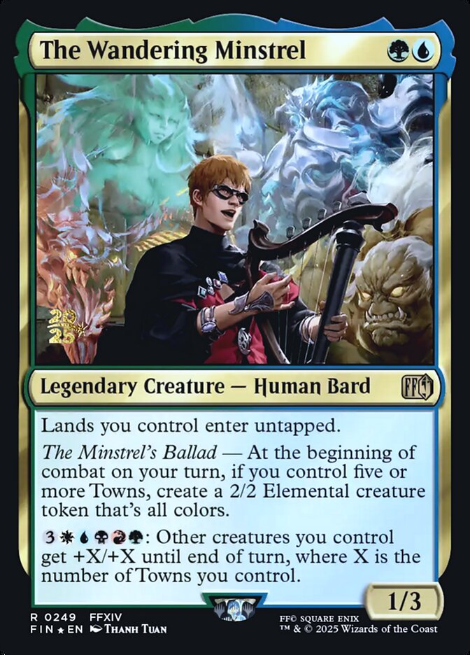 The Wandering Minstrel - Magic: The Gathering - MoxLand