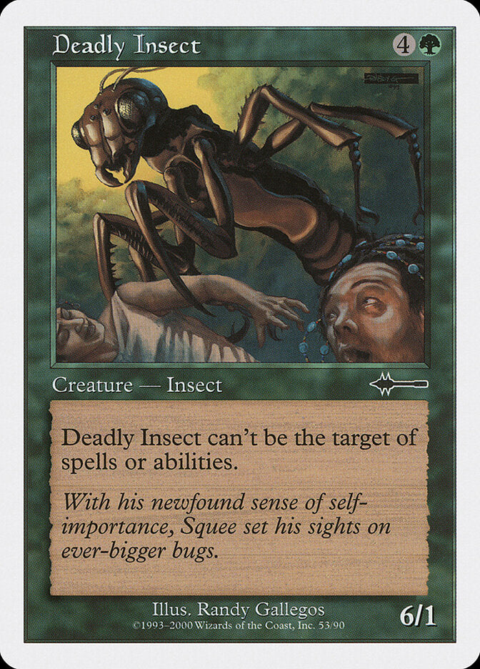 Inseto Mortífero / Deadly Insect - Magic: The Gathering - MoxLand