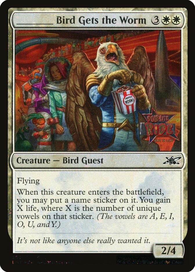 _____ Bird Gets the Worm - Magic: The Gathering - MoxLand