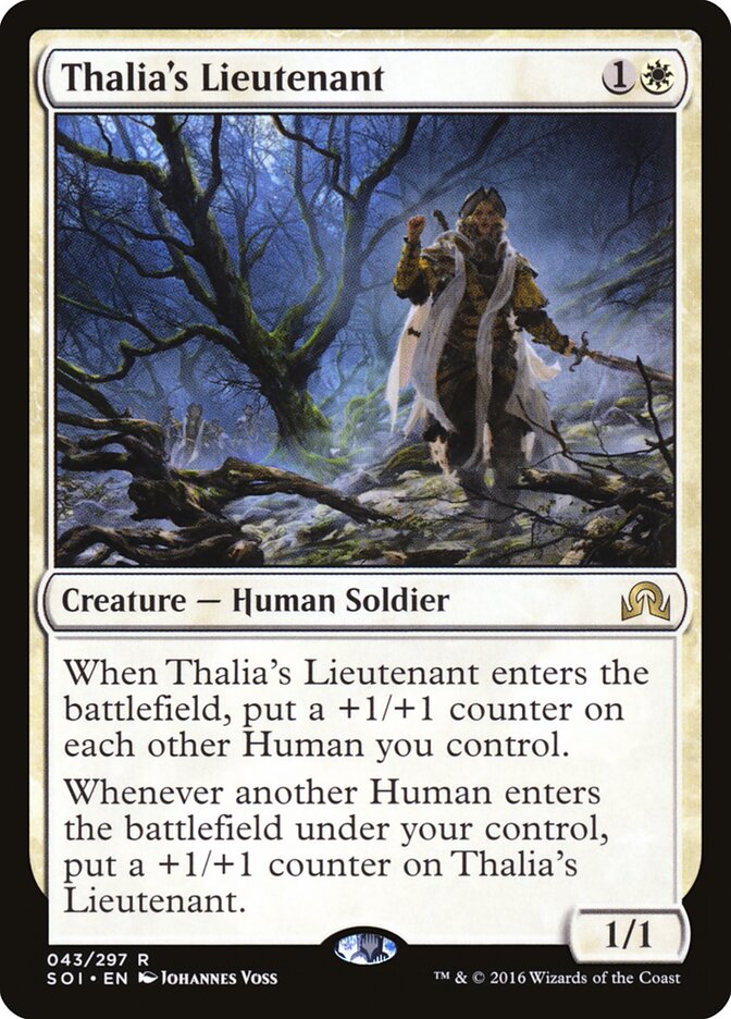 Tenente de Thalia / Thalia's Lieutenant - Magic: The Gathering - MoxLand