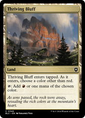 Ribanceira Vigorosa / Thriving Bluff - Magic: The Gathering - MoxLand