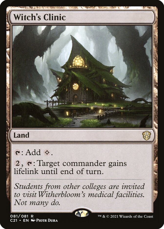 Clínica da Bruxa / Witch's Clinic - Magic: The Gathering - MoxLand