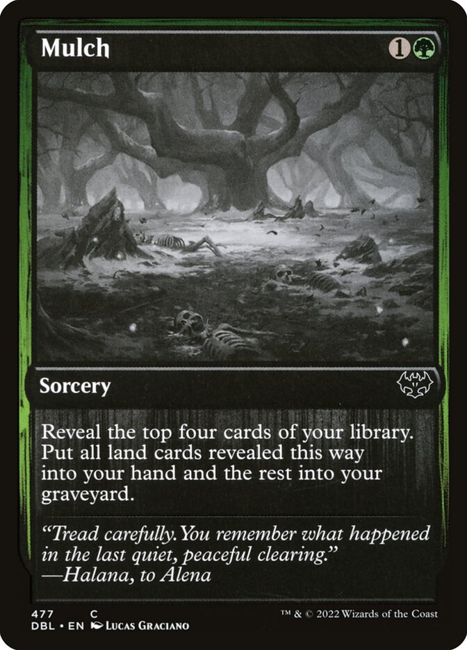 Palha / Mulch - Magic: The Gathering - MoxLand