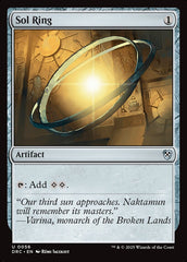 Anel Solar / Sol Ring - Magic: The Gathering - MoxLand