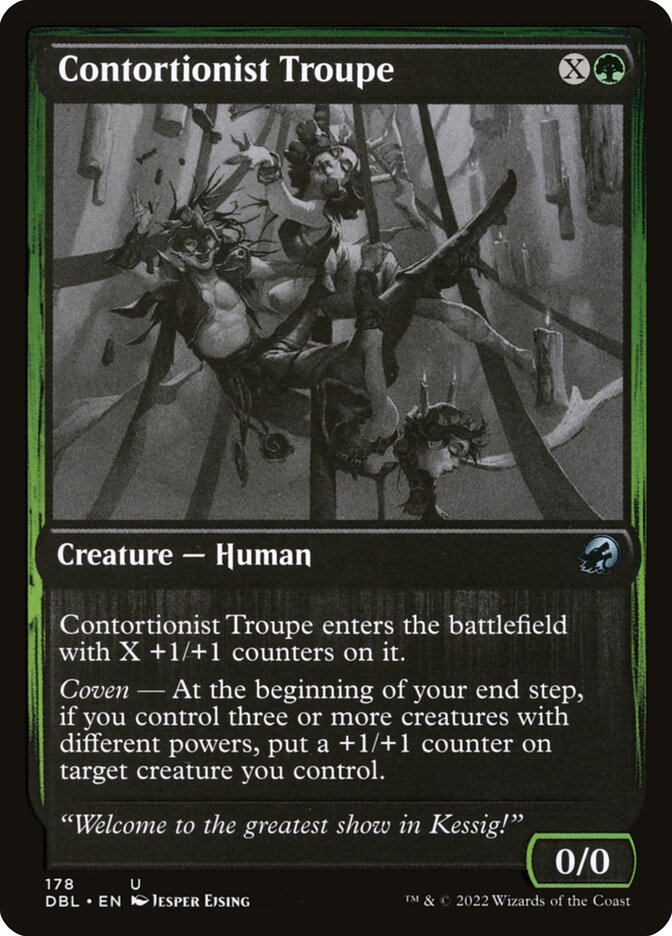 Trupe Contorcionista / Contortionist Troupe - Magic: The Gathering - MoxLand