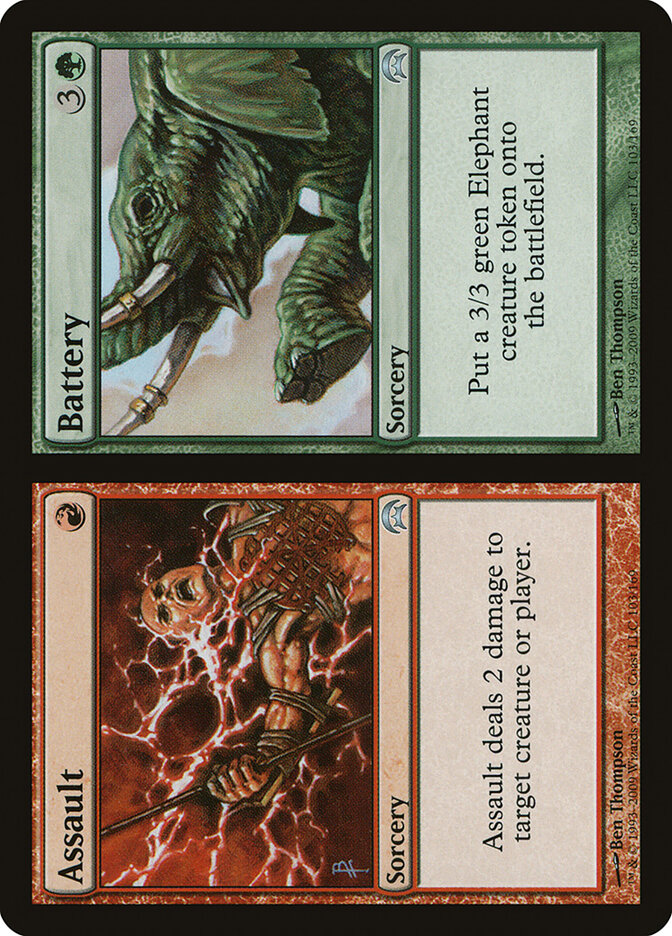 Assalto / Bateria / Assault / Battery - Magic: The Gathering - MoxLand