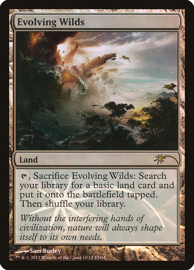 Terras em Desenvolvimento / Evolving Wilds - Magic: The Gathering - MoxLand