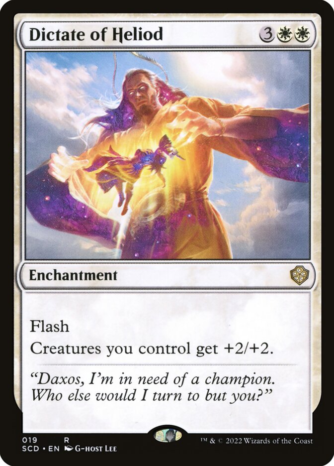 Decreto de Heliode / Dictate of Heliod - Magic: The Gathering - MoxLand