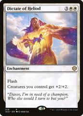 Decreto de Heliode / Dictate of Heliod - Magic: The Gathering - MoxLand