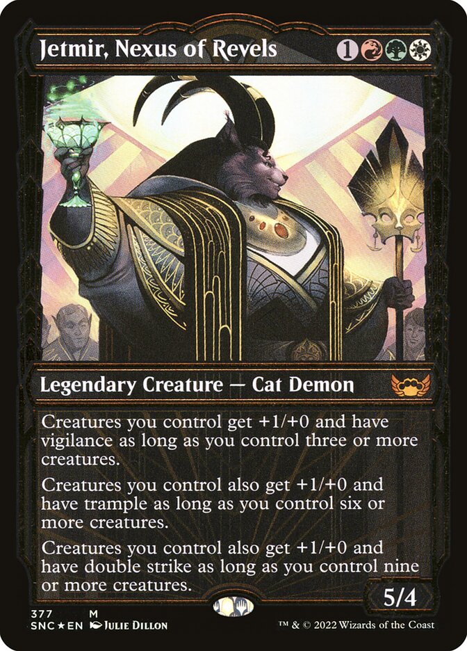 Jetmir, Nexo das Festanças / Jetmir, Nexus of Revels - Magic: The Gathering - MoxLand