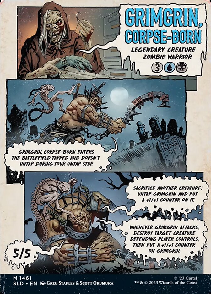 Grimgrin, Corpse-Born - Magic: The Gathering - MoxLand