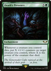Presença da Morte / Death's Presence - Magic: The Gathering - MoxLand