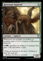 Esquilo Voraz / Ravenous Squirrel - Magic: The Gathering - MoxLand