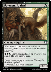 Esquilo Voraz / Ravenous Squirrel - Magic: The Gathering - MoxLand