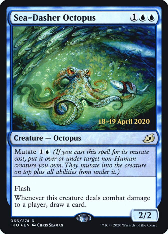 Polvo Flecha-do-mar / Sea-Dasher Octopus - Magic: The Gathering - MoxLand
