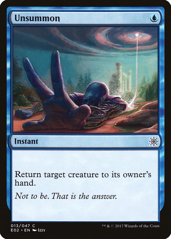 Esconjurar / Unsummon - Magic: The Gathering - MoxLand