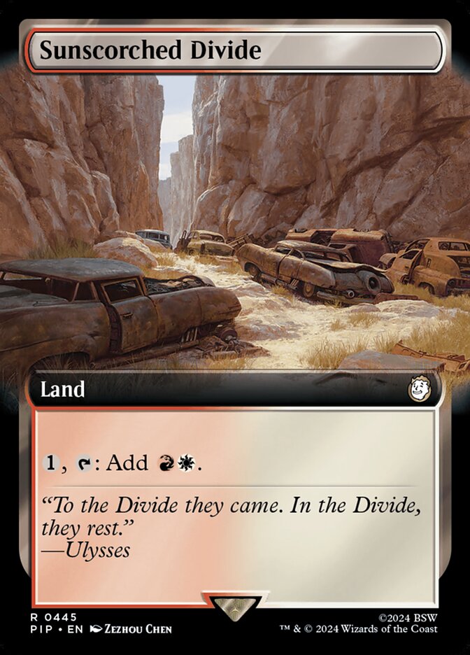Sunscorched Divide - Magic: The Gathering - MoxLand