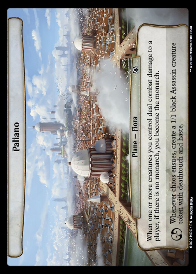 Paliano - Magic: The Gathering - MoxLand