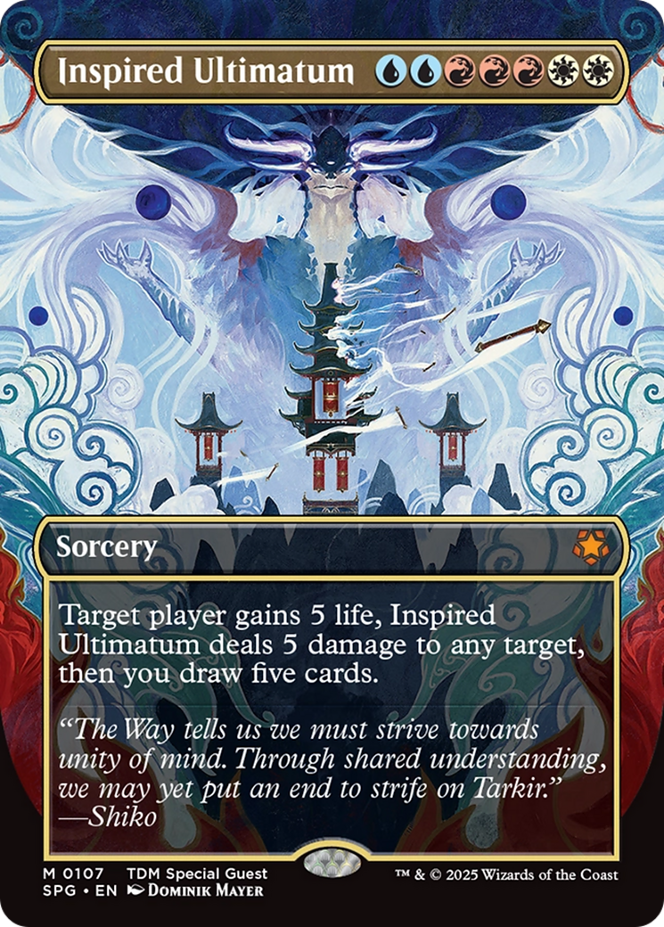 Ultimato Inspirado / Inspired Ultimatum - Magic: The Gathering - MoxLand