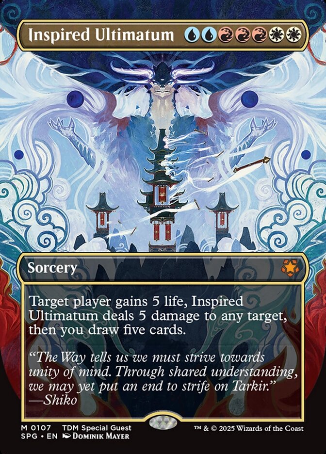 Ultimato Inspirado / Inspired Ultimatum - Magic: The Gathering - MoxLand