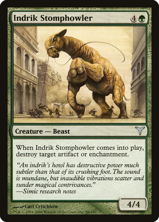 Uivossauro Indrik / Indrik Stomphowler - Magic: The Gathering - MoxLand