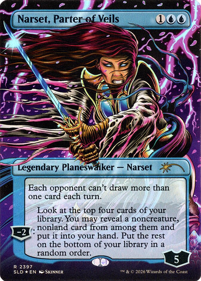 Narset, Rasgadora de Véus / Narset, Parter of Veils - Magic: The Gathering - MoxLand