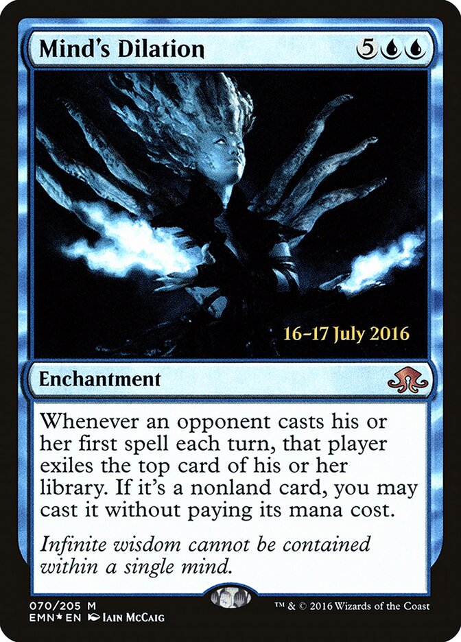 Dilatação da Mente / Mind's Dilation - Magic: The Gathering - MoxLand