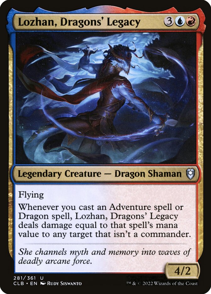 Lozhan, Legado dos Dragões / Lozhan, Dragons' Legacy - Magic: The Gathering - MoxLand