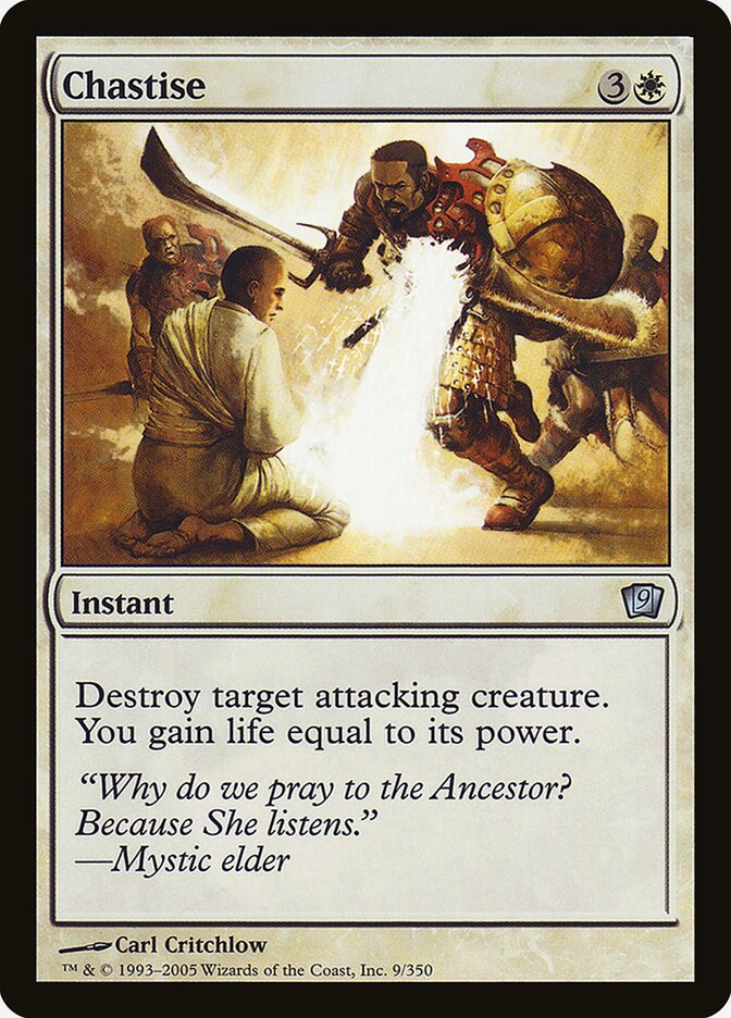 Castigar / Chastise - Magic: The Gathering - MoxLand
