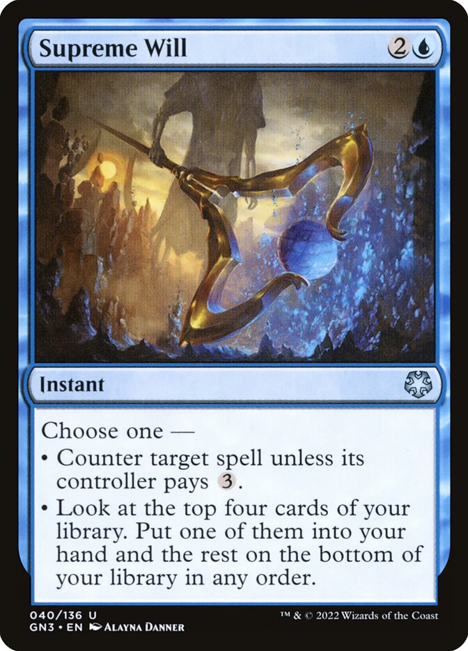 Vontade Suprema / Supreme Will - Magic: The Gathering - MoxLand