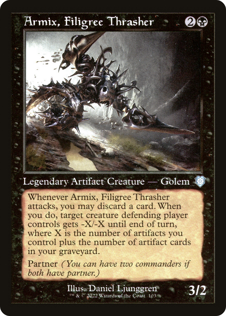 Armix, Zurzidor Filigranado / Armix, Filigree Thrasher - Magic: The Gathering - MoxLand