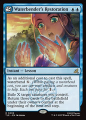 Restauração da Dobradora de Água / Waterbender's Restoration - Magic: The Gathering - MoxLand