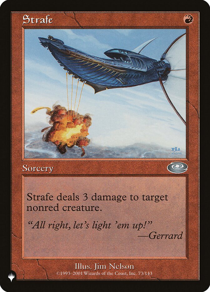 Rajada / Strafe - Magic: The Gathering - MoxLand