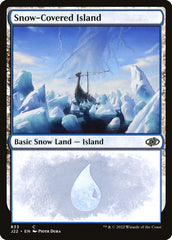 Ilha Nevada / Snow-Covered Island - Magic: The Gathering - MoxLand