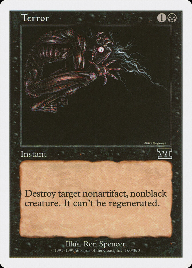 Terror - Magic: The Gathering - MoxLand