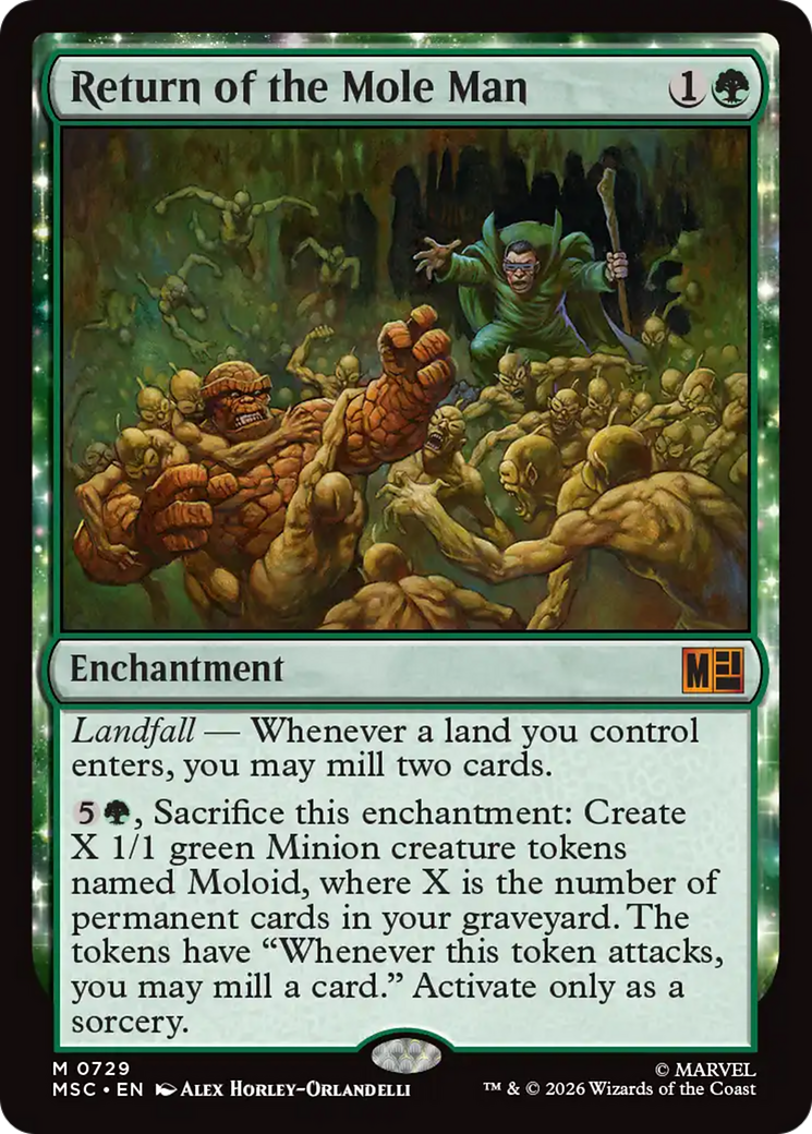 Return of the Mole Man - Magic: The Gathering - MoxLand