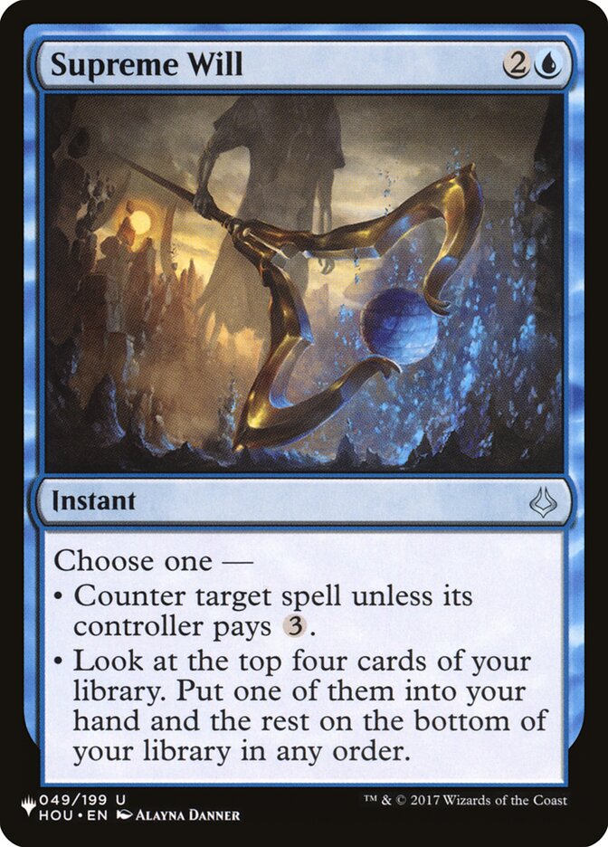 Vontade Suprema / Supreme Will - Magic: The Gathering - MoxLand