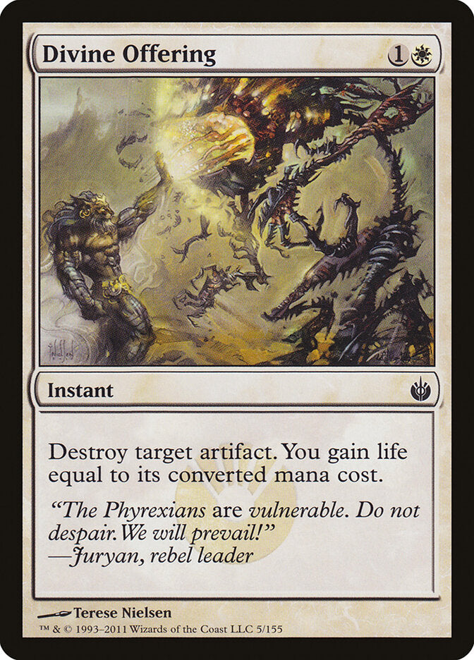 Oferenda Divina / Divine Offering - Magic: The Gathering - MoxLand