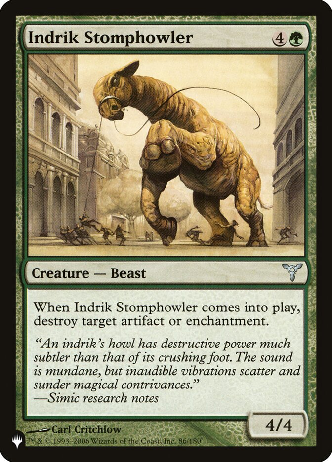 Uivossauro Indrik / Indrik Stomphowler - Magic: The Gathering - MoxLand