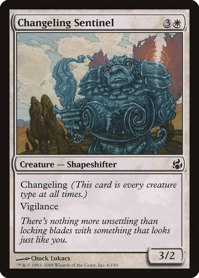 Sentinela Morfolóide / Changeling Sentinel - Magic: The Gathering - MoxLand