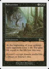 Subversão / Subversion - Magic: The Gathering - MoxLand