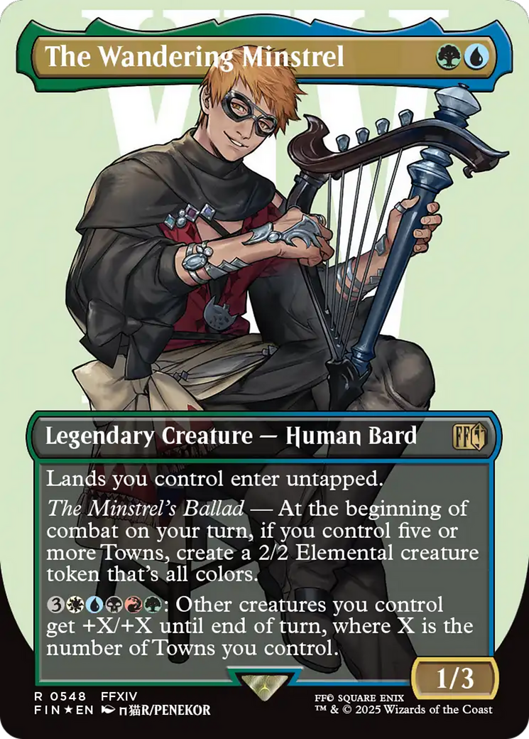 O Menestrel Errante / The Wandering Minstrel - Magic: The Gathering - MoxLand