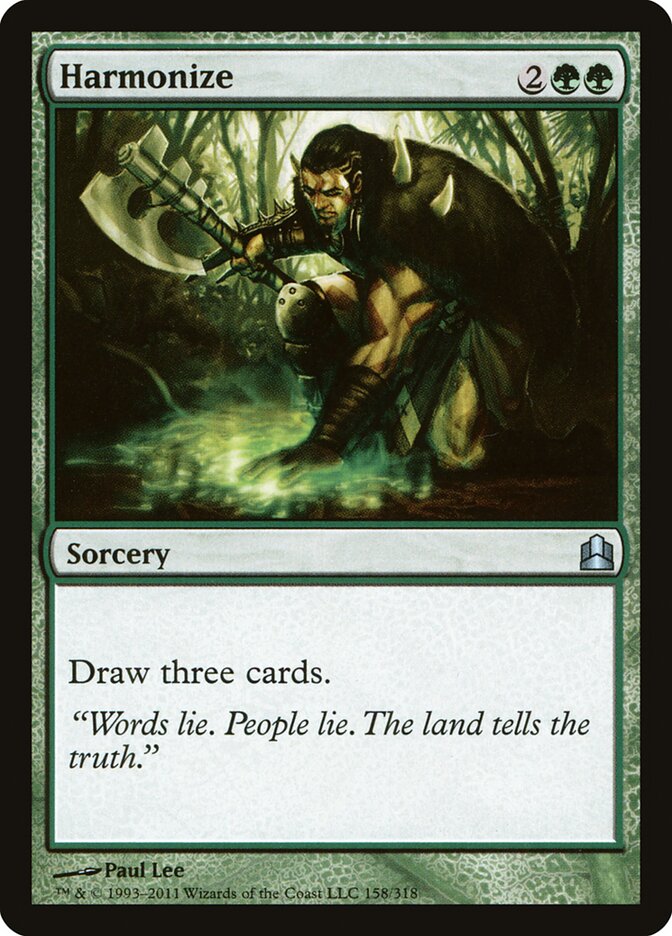 Harmonizar / Harmonize - Magic: The Gathering - MoxLand