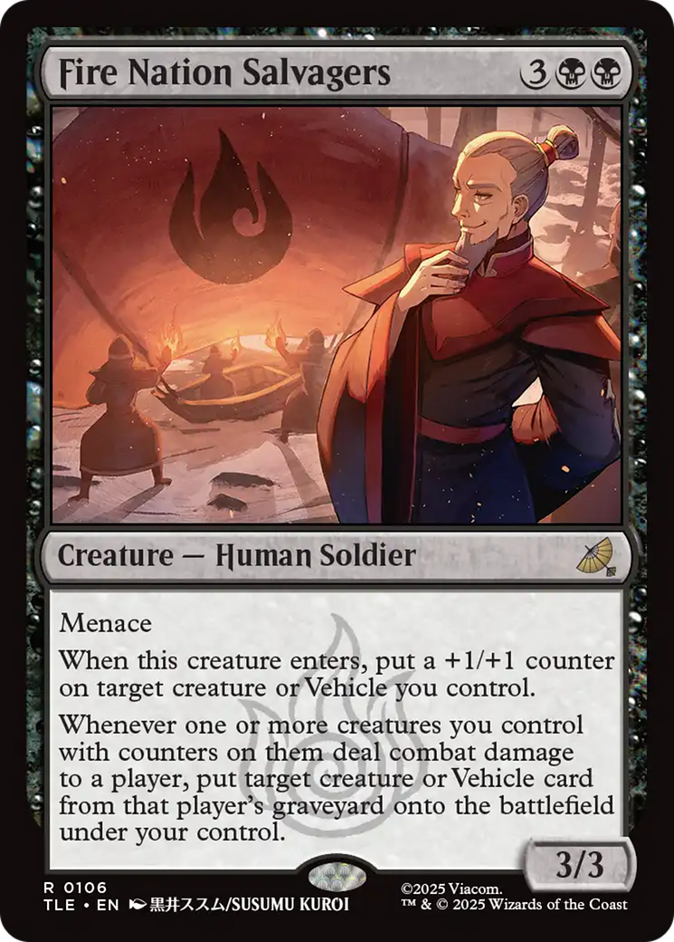 Reparadores da Nação do Fogo / Fire Nation Salvagers - Magic: The Gathering - MoxLand