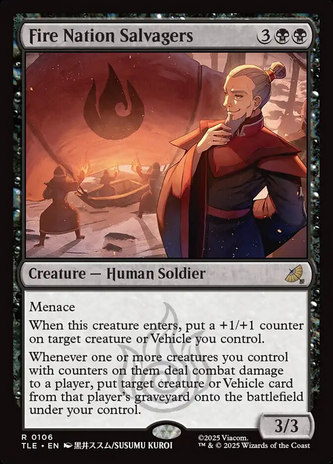 Reparadores da Nação do Fogo / Fire Nation Salvagers - Magic: The Gathering - MoxLand