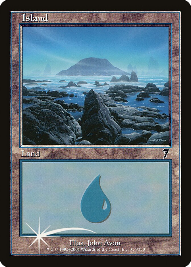 Ilha / Island - Magic: The Gathering - MoxLand