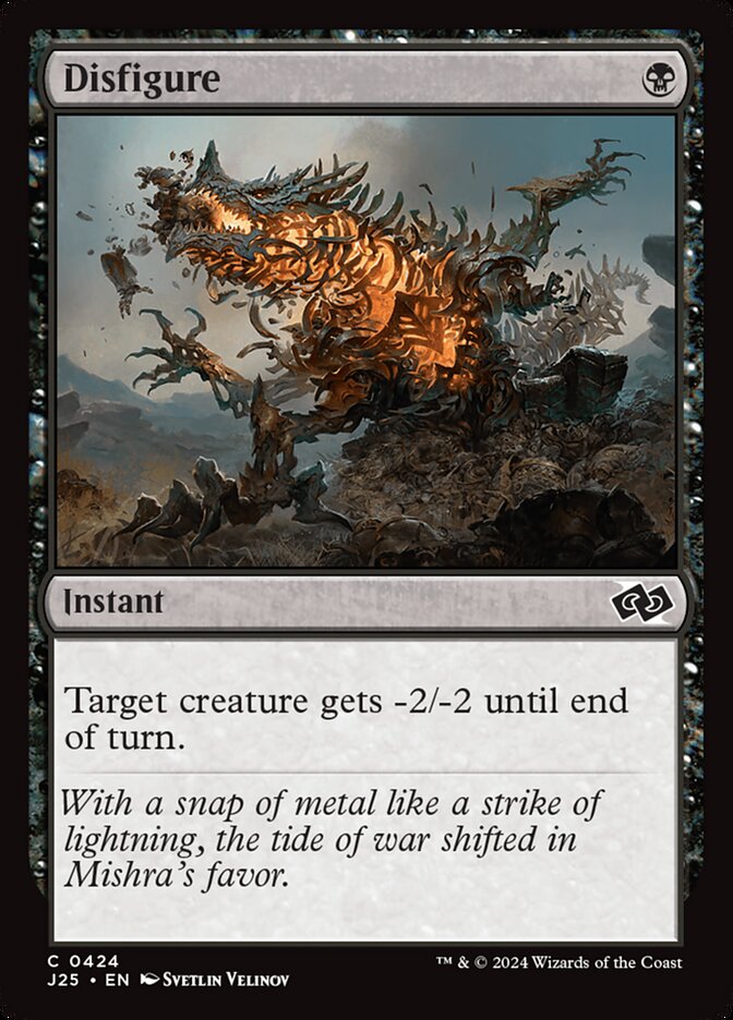 Desfigurar / Disfigure - Magic: The Gathering - MoxLand