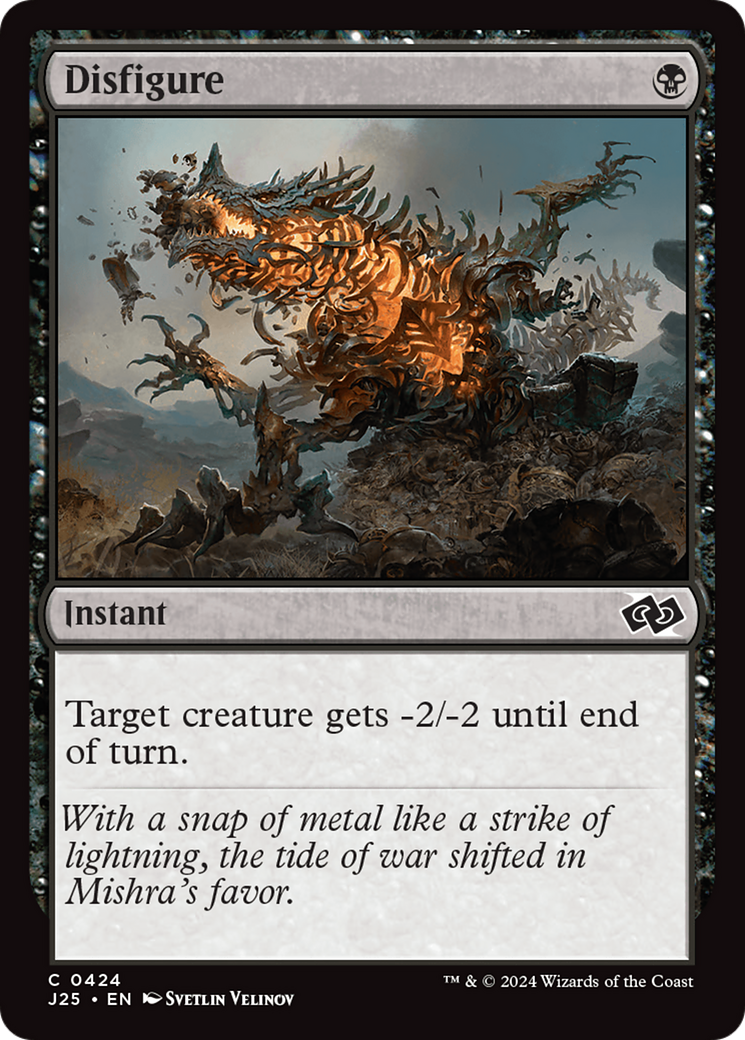 Desfigurar / Disfigure - Magic: The Gathering - MoxLand