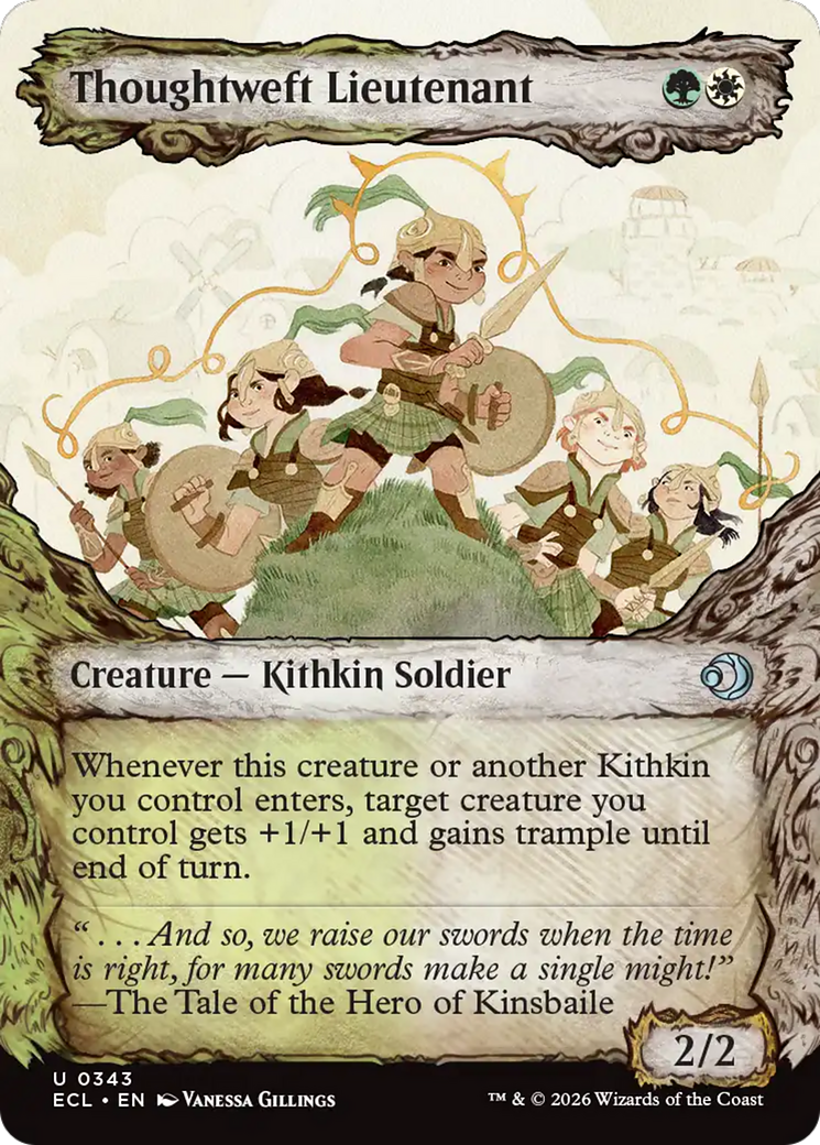 Tenente da Trama-mental / Thoughtweft Lieutenant - Magic: The Gathering - MoxLand