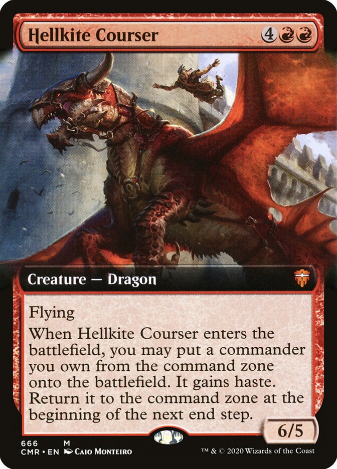 Dragão Avérneo de Montaria / Hellkite Courser - Magic: The Gathering - MoxLand